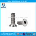 Stock SS304 Tête hexagonale à tête hexagonale Screw DIN7991